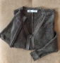 ZARA блестяща жилетка с цип, снимка 2