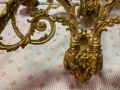 Свещници за пиано - уникално красиви позлатени Франция ок. 1850, снимка 6