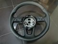 Нов Черен Кожен Волан Audi A1 GB A3 8Y Q2 Q3 - 82A419091AA, снимка 3