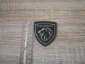 черна метална емблема Peugeot среден размер, снимка 3