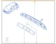 848101327R,848100135R,848107855R,лайсна хром за заден капак RENAULT CAPTUR, снимка 2