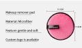 Почистващи подложки за почистване на лице Puff за многократна употреба бамбук за премахване на грим, снимка 3
