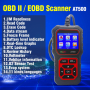 DonosHome AT500-1 OBD2 скенер Диагностичен четец на кодове за грешки на двигателя Индикатор за нивот, снимка 2