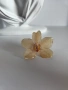 Регулируем пръстен с естествен цвят на орхидея , снимка 3