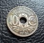 Стара монета 10 сантима 1932 г. Франция- красавица !, снимка 1