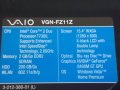 Sony Vaio VGN-FZ11Z\PCG-381M, снимка 3