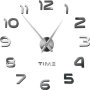 3D Часовник за стена, с лепящи цифри, реални снимки в обявата, снимка 1 - Стенни часовници - 42485501