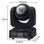 5 LED Moving Head Double - Диско ефект тип BEAM движеща се глава 5 LED, снимка 5