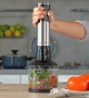 Пасатор с миксер и чопър 3в1 Muhler MB-99S, 1000W, метален., снимка 5