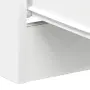 vidaXL Нощно шкафче, бяло, 38x35x56 см, инженерно дърво, снимка 10