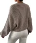 Дамски плетен пуловер, снимка 5