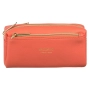 Ученически несесер от изкуствена кожа, Оранжев, 19x5.5x5 см., снимка 3