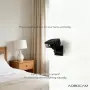 Нова Мини Камера AOBOCAM 4K WiFi MicroSD слот Нощно Виждане Детектор Движение охрана дом, снимка 3