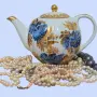 Руски порцелан, Золотой сад,  ЛФЗ , снимка 1