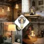 Комплект 2 димируеми LED крушки Едисон E27, 6 W, 2700 K, опушено стъкло, снимка 5
