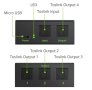 1X4 SPDIF TOSLINK Оптичен Сплитер за Цифрово Оптично Аудио 1х Вход 4х Изхода LPCM 2.0 DTS Dolby-AC3
