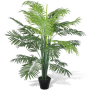 Изкуствена финикова палма в саксия 130 см（SKU:241356, снимка 1 - Стайни растения - 44647462