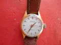 Позлатен швейцарски дамски часовник Lanco 17 Jewels , снимка 2