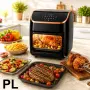 Air Fryer фурна с горещ въздух Stella Power Air Fryer Oven – 12 литра, 1800W Код P2989, снимка 1