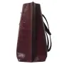 Чанта Coach Mollie Tote croc-embossed leather Dark Wine/Merlot, снимка 2