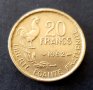 Монета. Франция. 20 франка. 1952 година., снимка 2