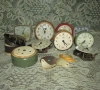 Механични будилници за части, сет , снимка 8
