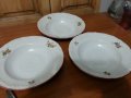 Стар български порцелан чинии дълбоки , снимка 7