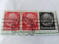 Пощенска марка 3бр-Германия райх 1936 Paul von hindenburg, снимка 1 - Филателия - 40020876