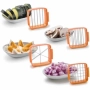 Кухненско, мултифункционално ренде за плодове и зеленчуци 5 в 1 Genius Nicer Dicer, снимка 4