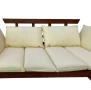Диван Muhler Meranti с матрак и възглавница BEIGE, снимка 4