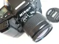 ВИСОК КЛАС филмов "NIKON F-90X" с грип за батерии, снимка 3