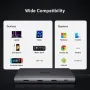 Нова USB C докинг станция с 4K60Hz HDMI USB-C и USB-A портове, снимка 6