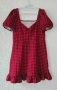 Дамска карирана рокля ХЛ-2ХЛ, снимка 6