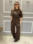 Calvin Klein Кафяв Нов Дамски Комплект , снимка 2