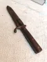 Супер Рядък Оригинален Немски Боен Нож Щик WW II 21см с Канията, снимка 7