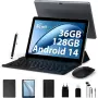 Foruser 10 IPS дисплей, таблет с Android 14, MTK 2.0 GHz, 5G Wi-Fi, 36 GB, снимка 1