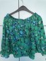 Красива синьо-зелена блузка Ginatrot, снимка 1 - Блузи с дълъг ръкав и пуловери - 41932246