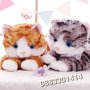 Плюшено коте Пухкава Котка 40см , снимка 3