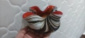 Пепелник Murano мурано за цигари стъкло, снимка 2