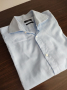 Оригинална светло синя мъжка риза s. Oliver Selection, slim fit , снимка 1 - Ризи - 36309584