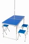 Къмпинг комплект 3 в 1: Сгъваема маса с 4 стола и чадър, снимка 10