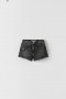 Нови Zara дънкови къси панталони, размер 9 г. (134 см), снимка 1