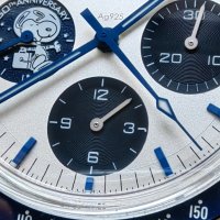 Omega Speedmaster Silver Snoopy 50th anniversary Edition chronograph , снимка 17 - Мъжки - 44225843