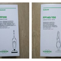 Торбички за прахосмукачки Vorwerk Kobold VK140 VK150 VK200, снимка 1 - Парочистачки и Водоструйки - 32783913