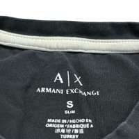 ТОП: Тениска Armani Exchange, размер S (XS), снимка 3 - Тениски - 42486672