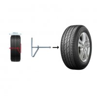 Комплект стойки за автомобилни гуми от 2 броя за стенен монтаж AllRide, снимка 4 - Аксесоари и консумативи - 38778396