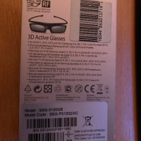 3D  очила Samsung НОВИ НЕРАЗПЕЧАТАНИ , снимка 2 - Стойки, 3D очила, аксесоари - 36164369
