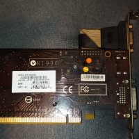 Продавам видео карта AMD MSI HD5450 1GB DDR3 64bit VGA DVI HDMI LP PCI-E, снимка 2 - Видеокарти - 41509249