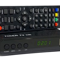 Приемник /декодер за цифрова ефирна кабелна телевизия Tiger T2 MINI 6701, снимка 1 - Приемници и антени - 32444766
