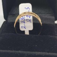 Нов Златен пръстен-2,23гр/14кр, снимка 4 - Пръстени - 44508147
